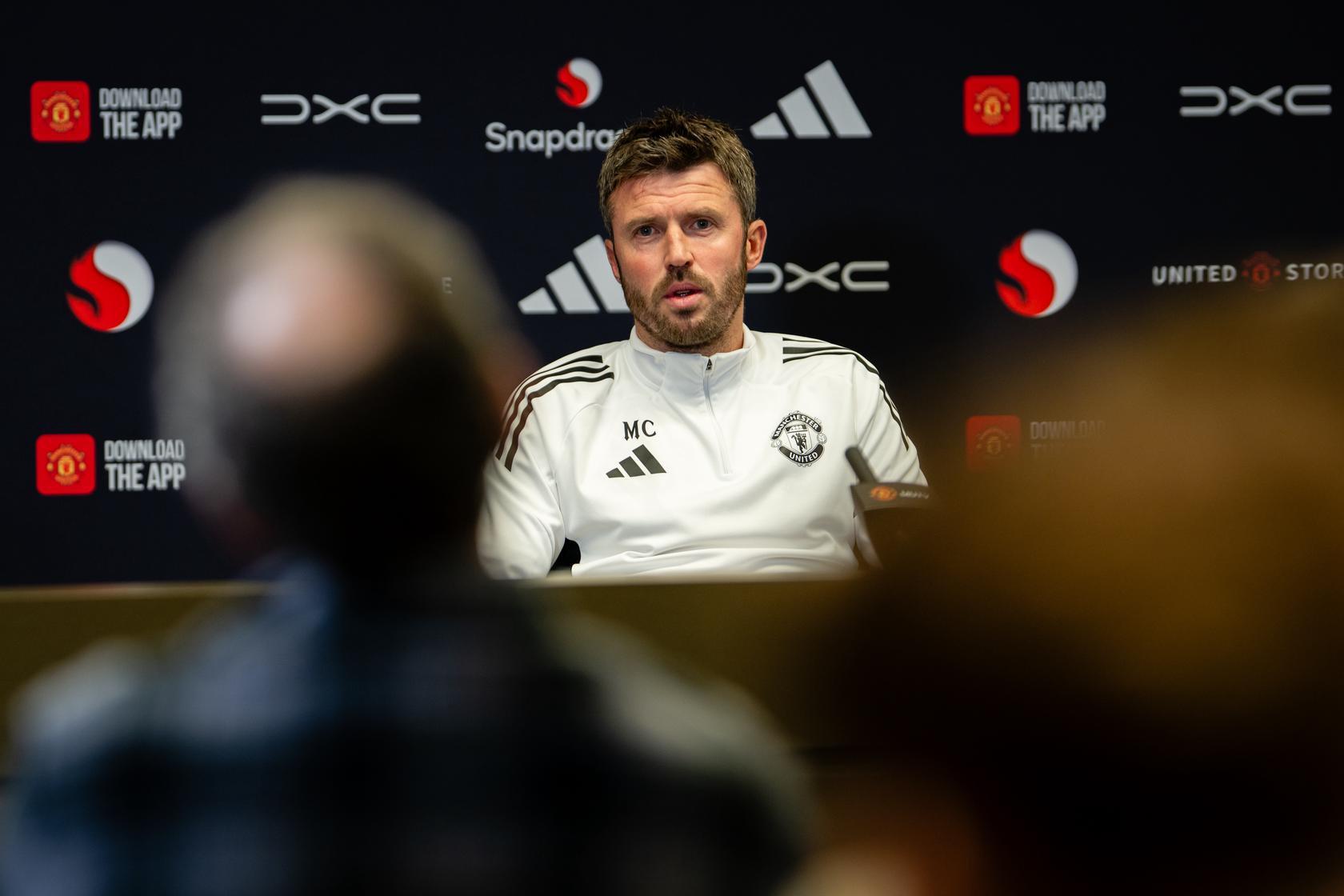 Press conference v Spurs