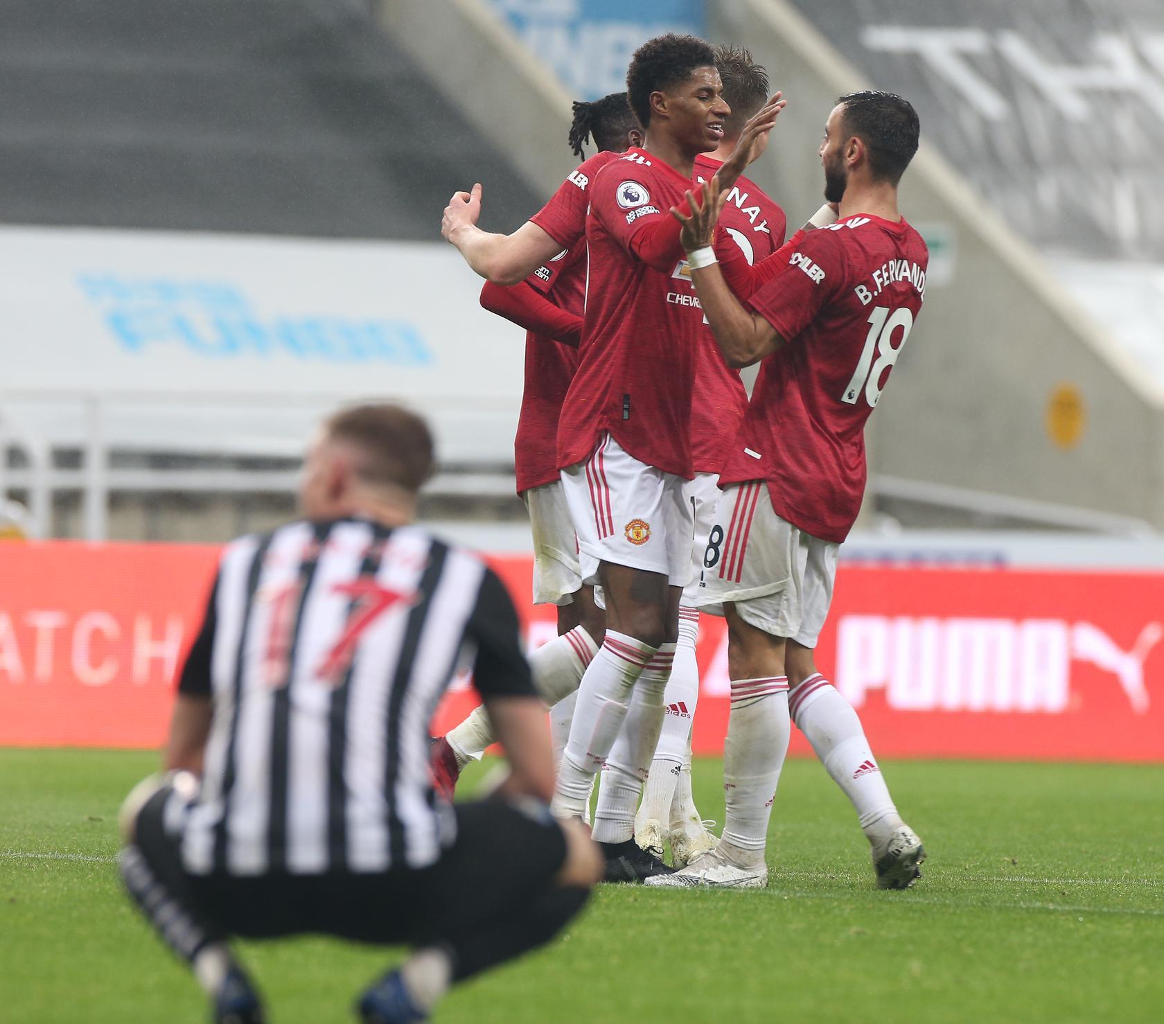 Newcastle United 1 United 4