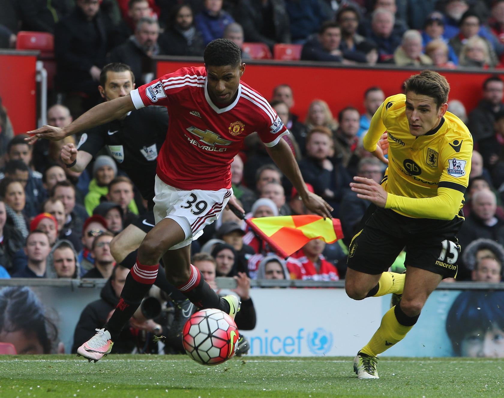 United 1 Aston Villa 0
