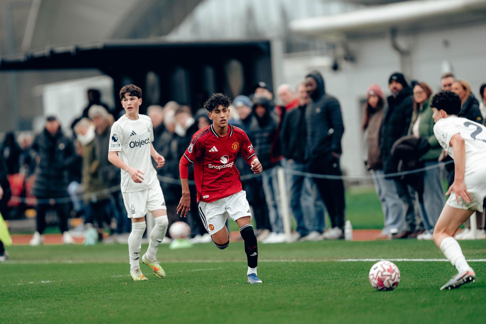 U18s: Three first-half goals v Forest