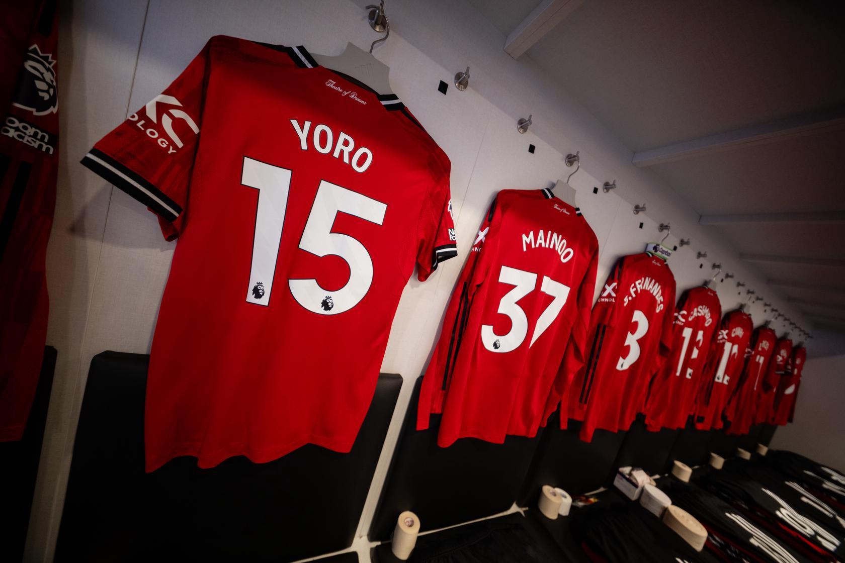 BTS: Our dressing room at Everton
