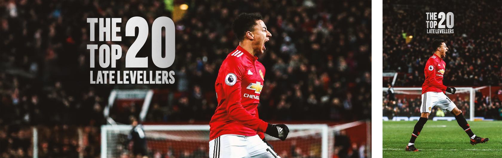 Top 20 late Premier League levellers