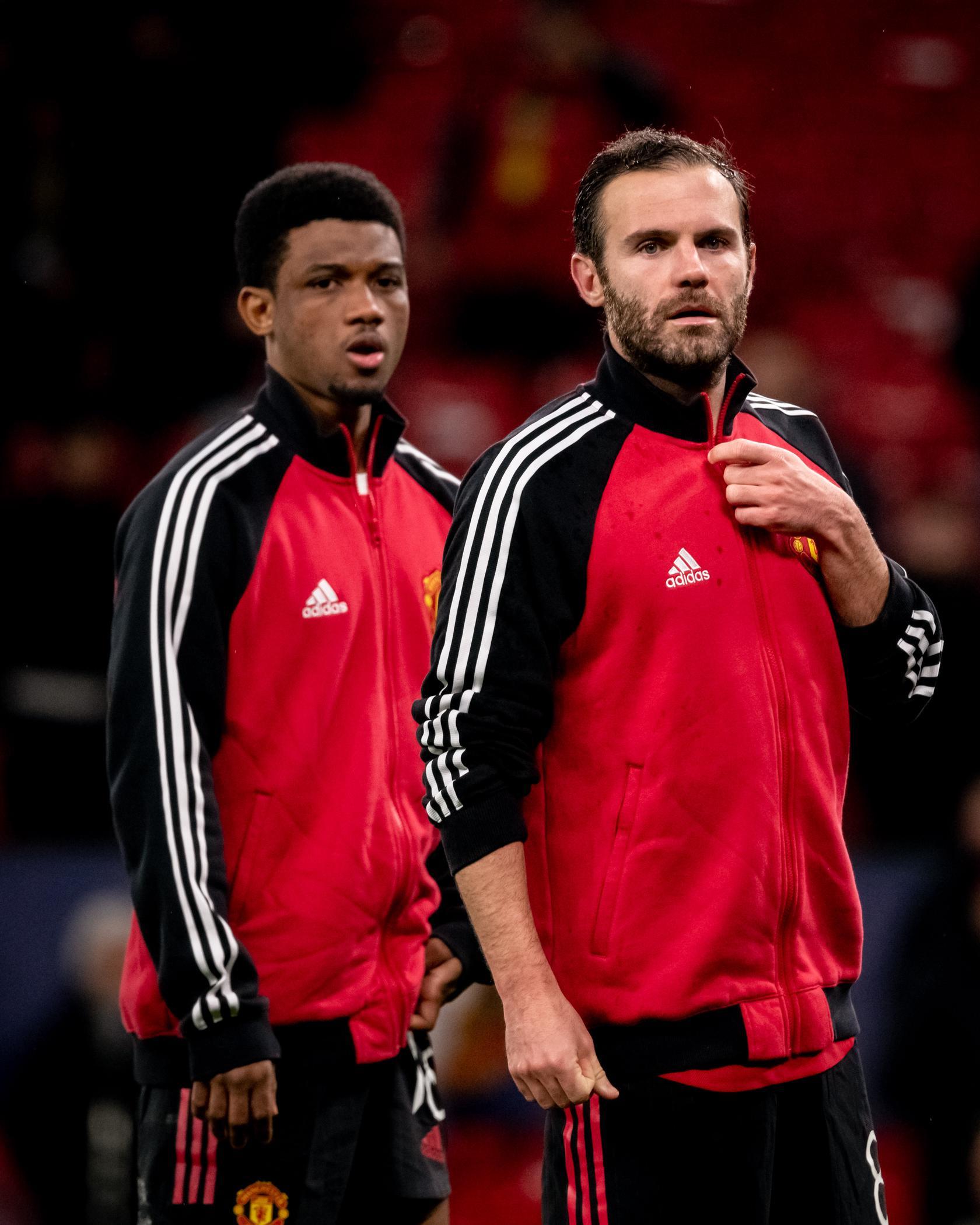 ‘Day one was Mata doing a Covid test!’