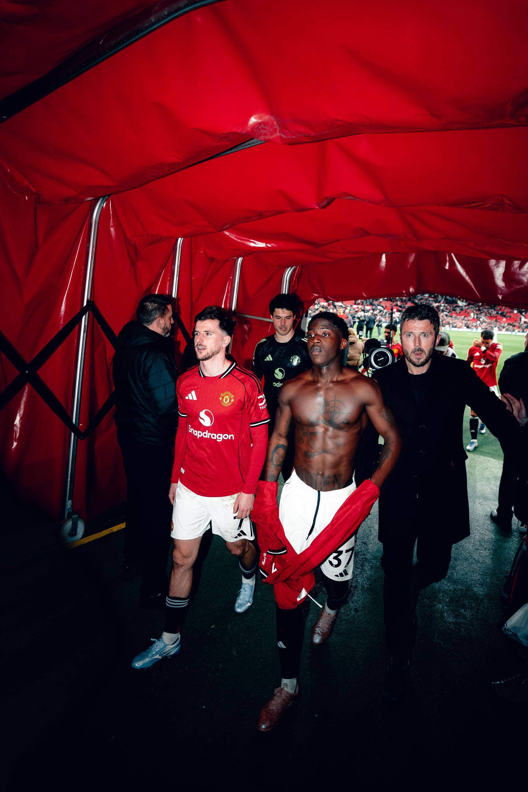 Mainoo’s clips under Carrick so far