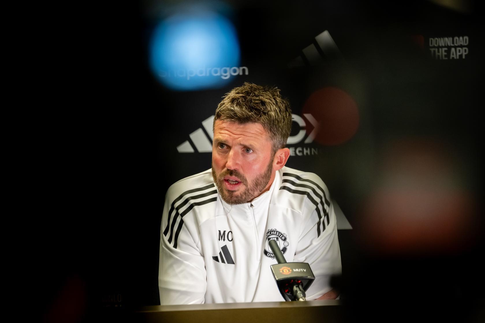 Press conference v Arsenal