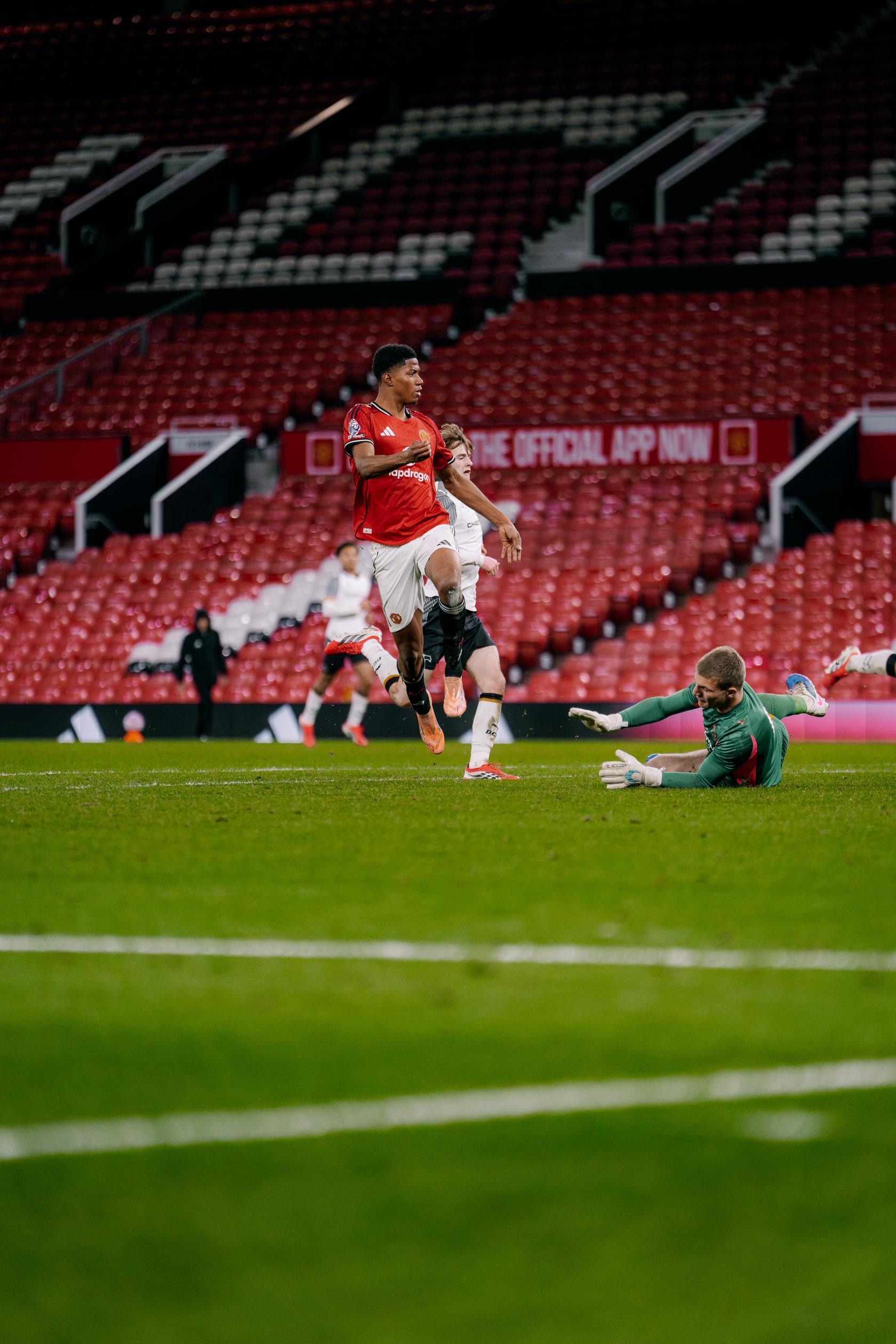 Chido nets at Old Trafford