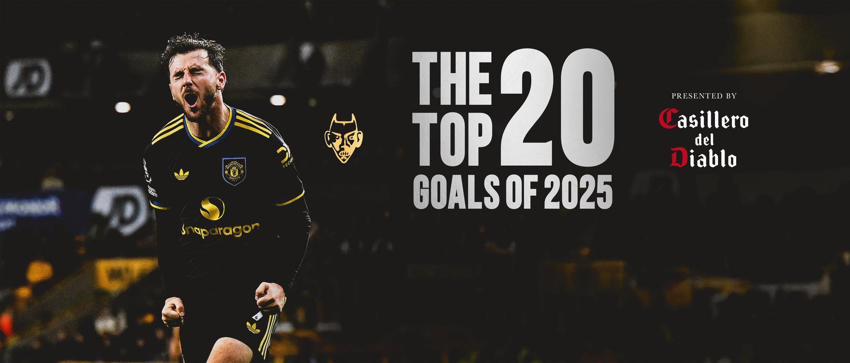 Top 20 goals of 2025