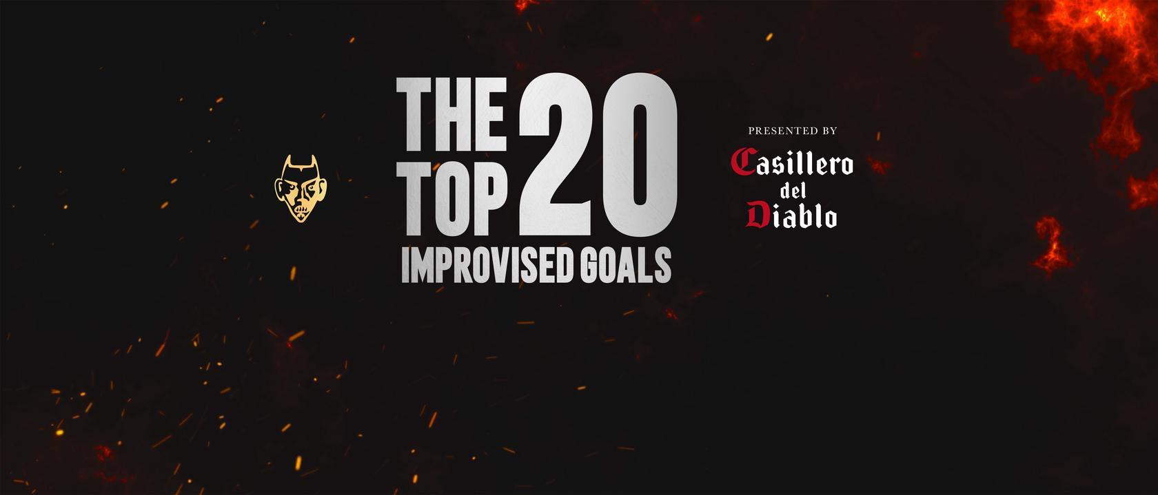 Top 20 improvised goals