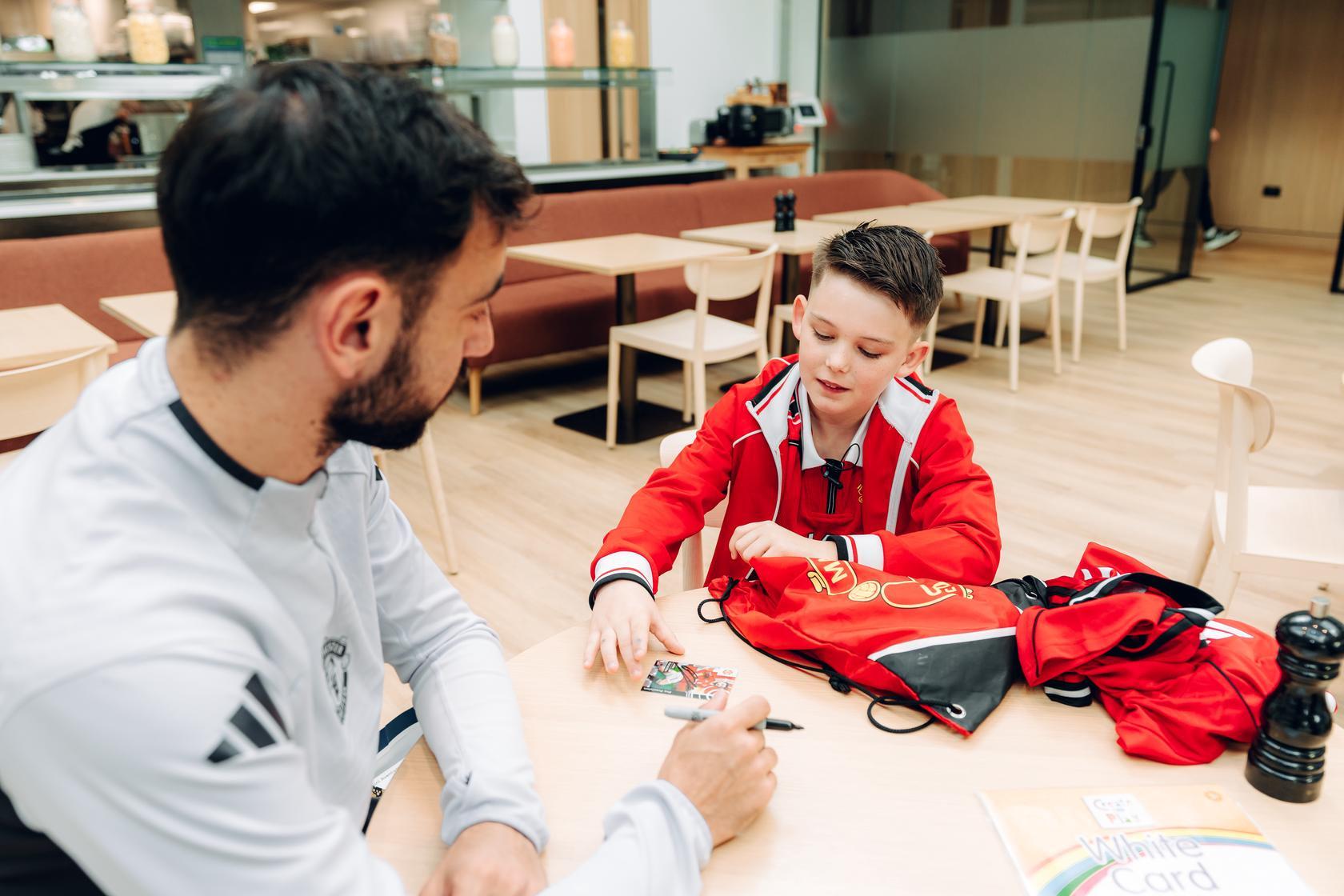 How an eight-year-old Red inspired the squad