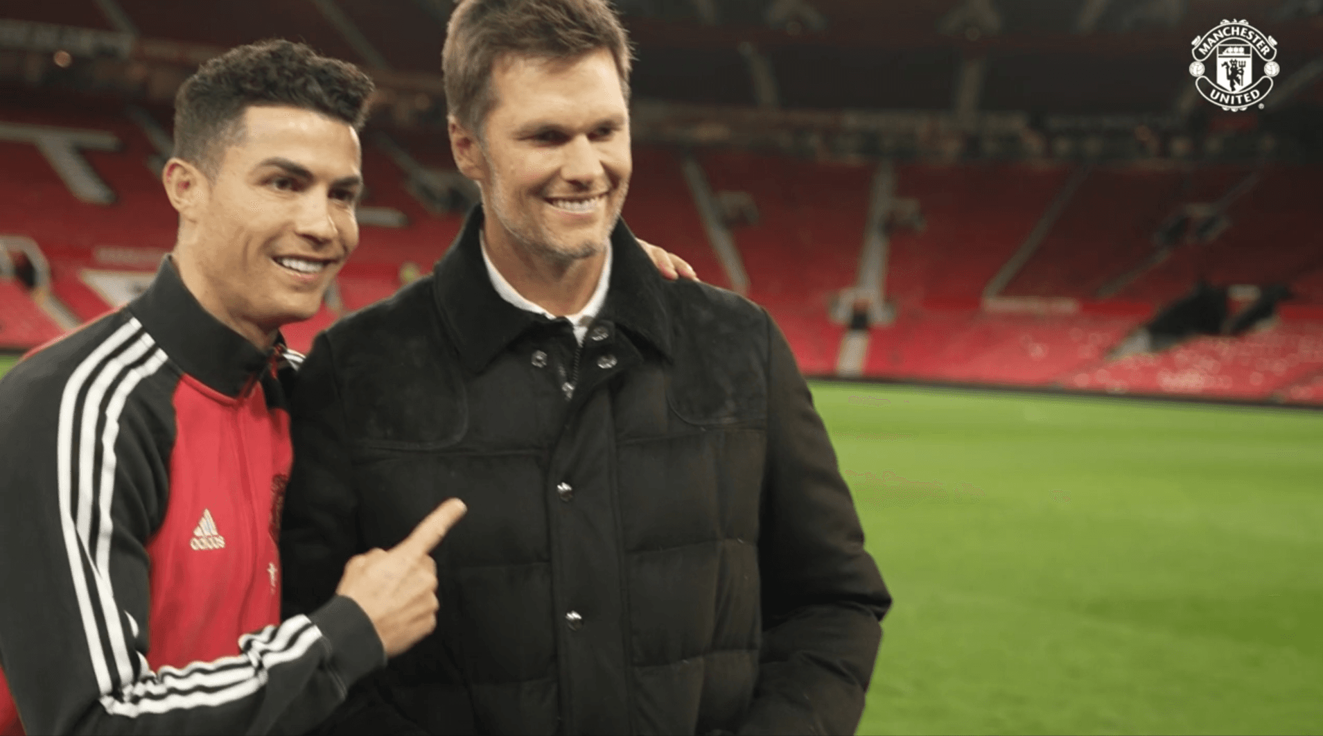 When Ronaldo and Brady met at Old Trafford